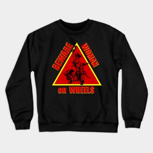 Biker Chick Crewneck Sweatshirt